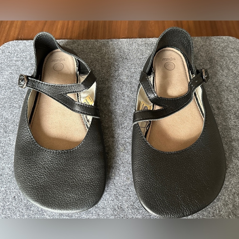 Softstar Primal barefoot Black Merry Jane Women’s Shoes size 8 wide